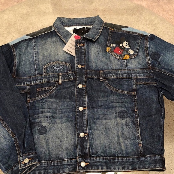 Desigual Disney Jean jacket NWT - Picture 14 of 16